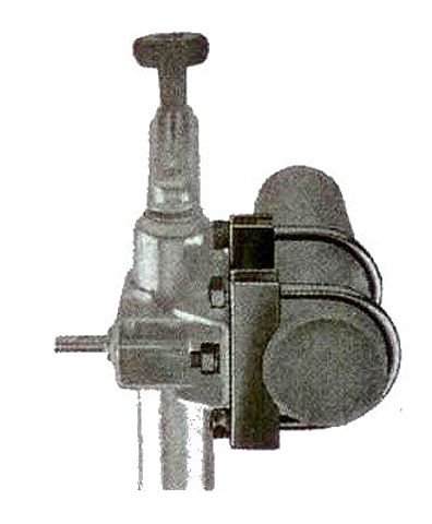 Držák KBF-70 klemy opěrného kolečka na oj pr. 70 mm-1