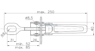 Uzávěr bočnice ZB-03 – nákres