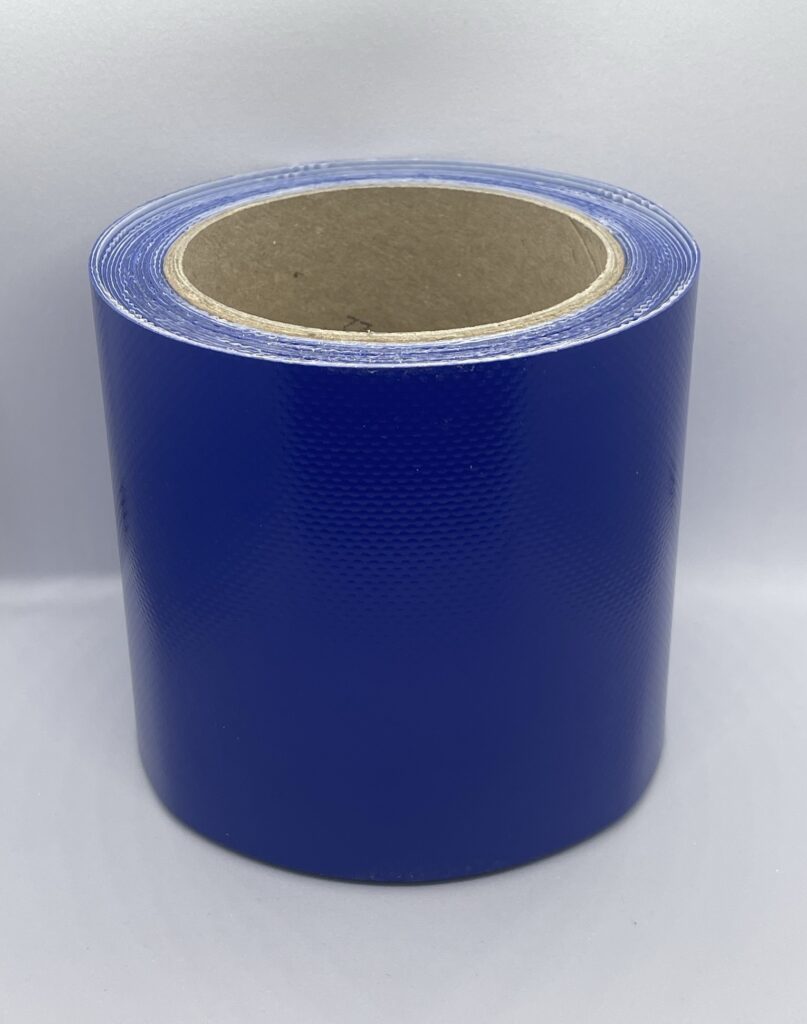 Opravná páska na plachty – samolepící 1m x 0,10 m, MODRÁ , č. 109102